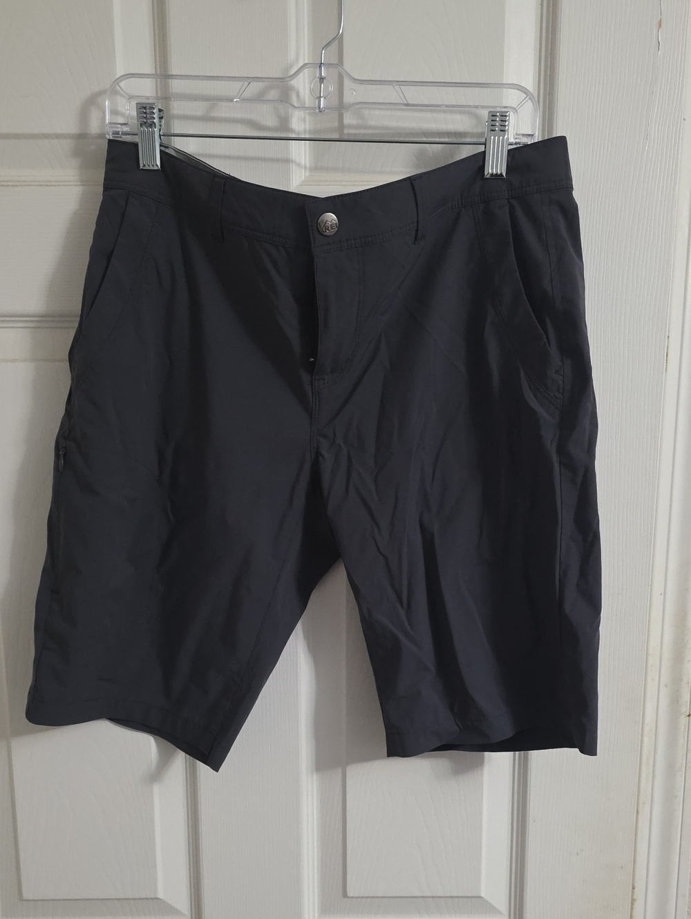 REI Women's Black Outdoor Bermuda Shorts